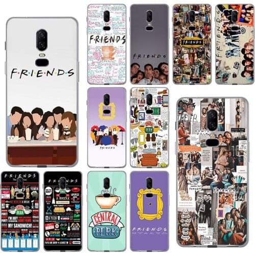 Friends TV Central Perk Coffee Silicone Soft TPU Phone Case for OnePlus 7T 9 9R 8T 5T 8 Pro 6T Nord N10 N100 OPPO Realme5 Cover