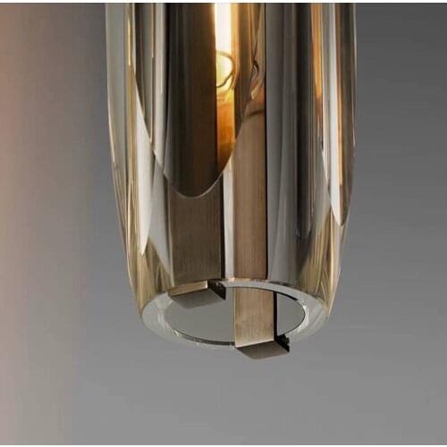 Black pendant lamp copper christmas balls lighting brass led light living room decoration nordic decoration home avizeler