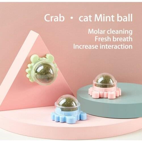 Pure Natural Catnip Ball Toy Catnip Cat Toy Interactive Indoor Cat Ball Toy Ball Green Hot Sale