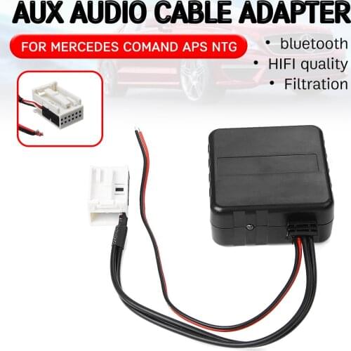 For Benz W169 W245 W203 W209 W164 Cable Adapter Hifi Quality for Mercedes Wireless Aux Interface bluetooth Aux Receiver