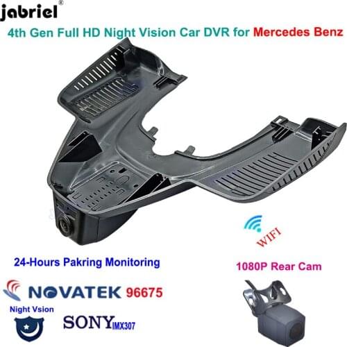 Full HD Wifi Car Dvr Dash Cam for Mercedes Benz GLE w167 c292 for Mercedes GLS x166 GLE 350 400 450 500 43 53 63 2019 2020 2021