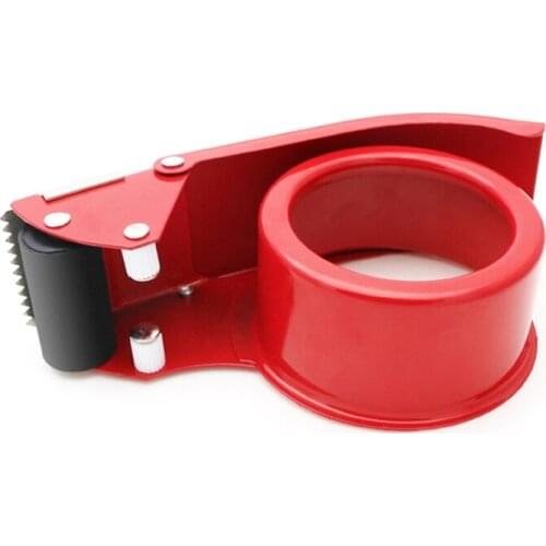 Sealing Packer Tape Dispenser Packaging Parcel 60mm Width Roller Cutter Holder Manual Packing Machine for Office P9YA