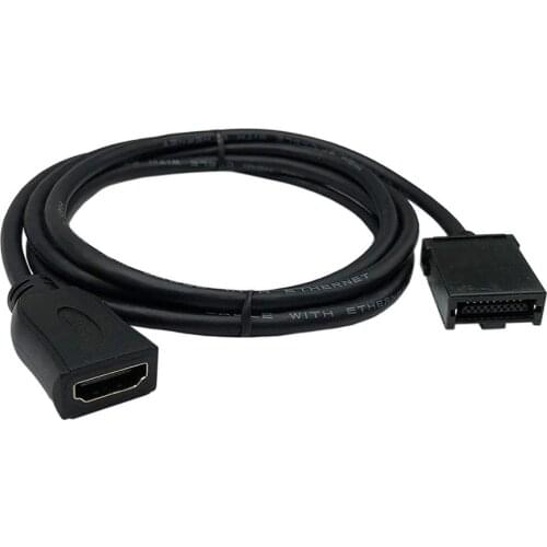 HDMI-compatible E Type To AM HDMI-compatible Cable HD Video Cable Type E Micro Adapter Cable For Car Digital HD Monitor Player