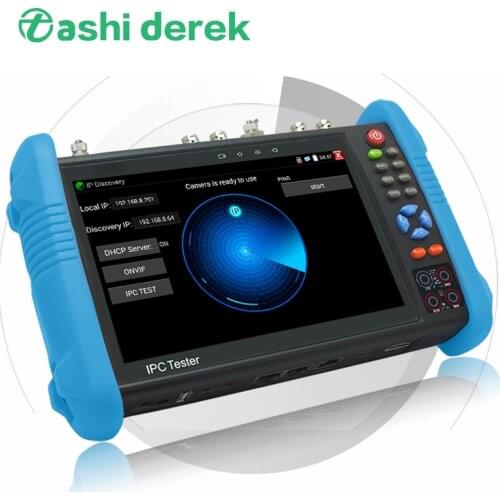 IPC9800MOVTADHS Cctv Camera Tester Ip Ahd Hd-tvi Sdi Cvi All-in Cctv Monitor Tdr Cable Tester Wifi 8mp 7inch Camera Test Monitor