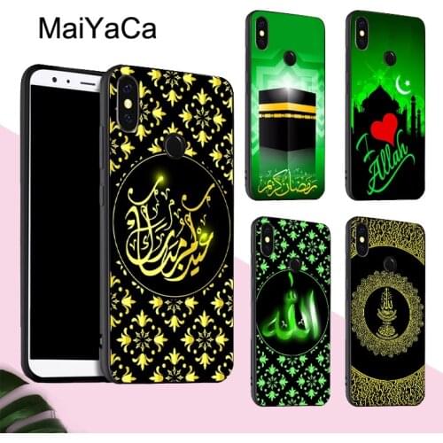 MaiYaCa Islamic Muslim Islam Case For POCO X3 F2 Pro Case For Redmi Note 8 Pro 8T 7 9 9S 9A 9C For Mi Note 10 Lite A3