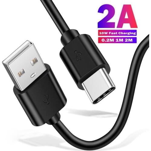 Fast Charging USB Type C Cable 2A USB C Cable Type C Cable For Huawei P Smart 2019 Data Cord Charger USB Cable C For Samsung S10