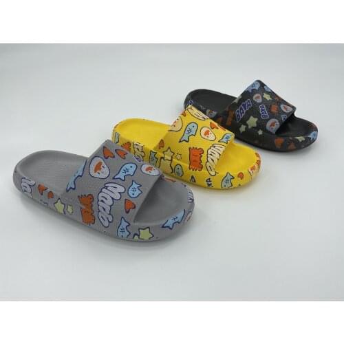 Summer Mens Slippers, External Wear, Household Indoor Soft Sandals, EVA Material Mid-Heel Bathroom Non-Slip Casual Shoes