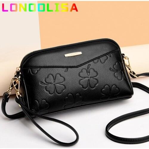 Fashion Small Ladies Handbag Womens Leather Coin Phone Bag Mini Crossbody Wallet for Female Lucky Girls Shoulder Messenger Sac
