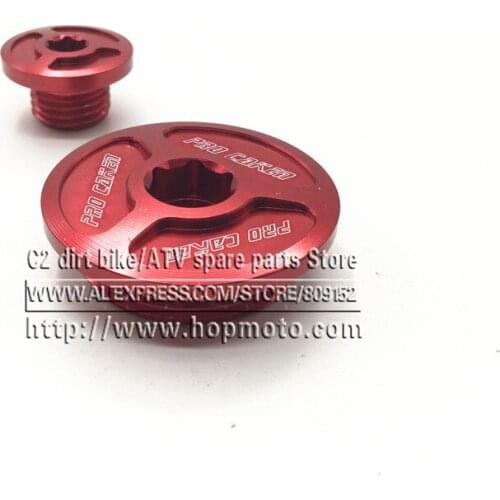 CRF CNC Billet Engine Timing Plug Set For CRF150R 07-16 CRF250R 10-16 CRF450R 02-16 CRF450X 05-16 Dirt Bike Motocross Off Road