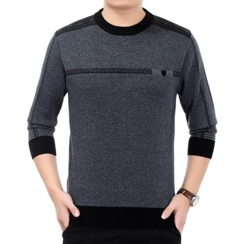 2021 New Fashion Brand Sweater For Mens Pullovers Thick Slim Fit Jumpers Knitwear Wool Autumn Korean Style Casual Mens Clothes