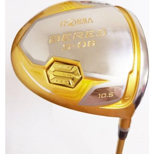 New mens golf clubs S-06 golf driver 9.5 or 10.5 loft with graphite golf shaft R S or SR flex Driver clubs free shipping