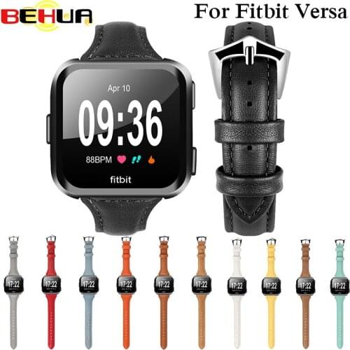 New watch bracelet belt for fitbit versa watchbands leather strap watch band watch accessories wristband for fitbit versa watch