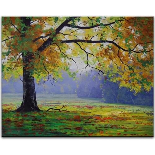 Hand painted oil painting Home decor painting high quality landscape knife painting art WX15042232