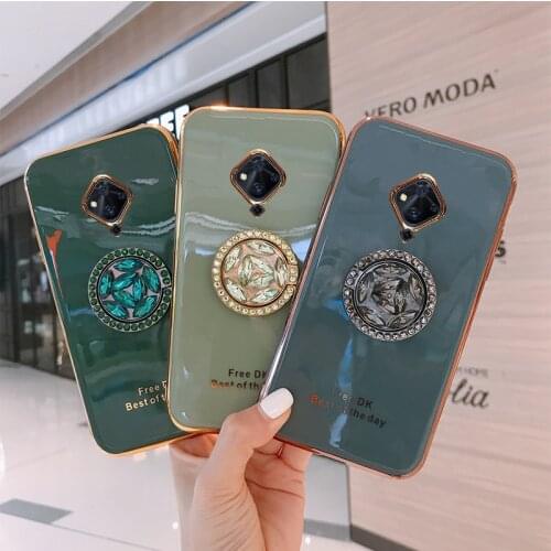 S 5 Luxury 6D Plating Case For Vivo S5 Soft TPU Mobile Phone Bag BacK Cover For Vivo S5 Silicone Capa