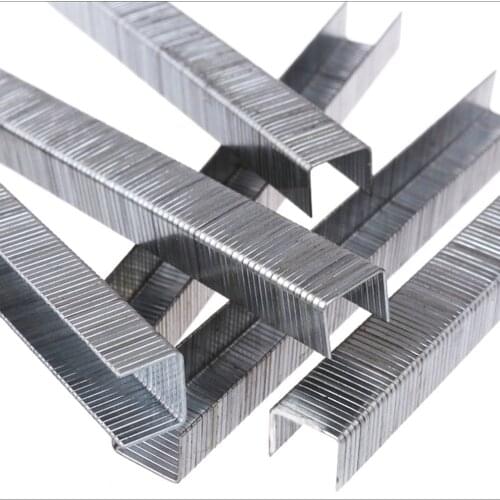 1000Pcs 1008J Door Shaped Staples 11.3*1.2mm Nails For Staple Gun 3-in-1 Stapler Machine Accessories Carpenter Tool