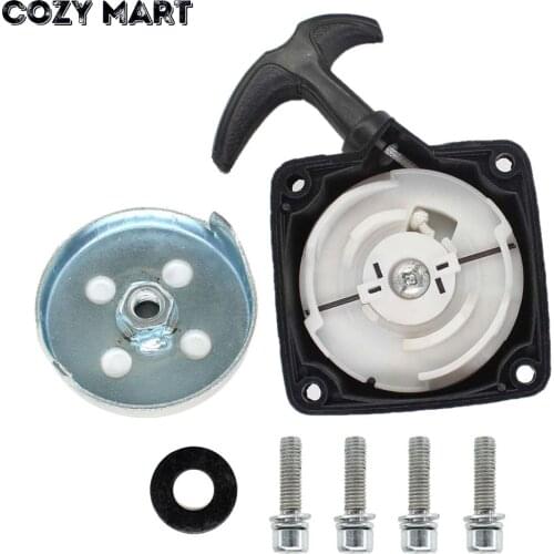 Recoil Start Pull Starter with Claw & Screws for Einhell BG-BC 43/1 AS Brushcutters Brush Cutter 1.7PS