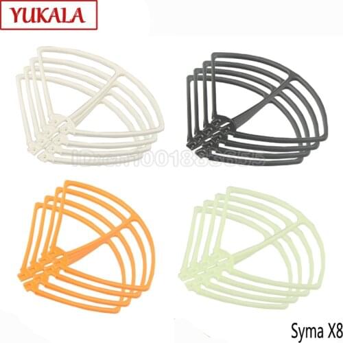 SYMA X8 X8C X8W X8G X8HC X8HW X8HG part Marco Protector Protector Drone RC Quadcopter Repuestos Conjunto accesorios