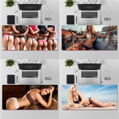 Maiya High Quality Sexy Girl Ass Beach Unique Desktop Pad Game Mousepad Free Shipping Large Mouse Pad Keyboards Mat