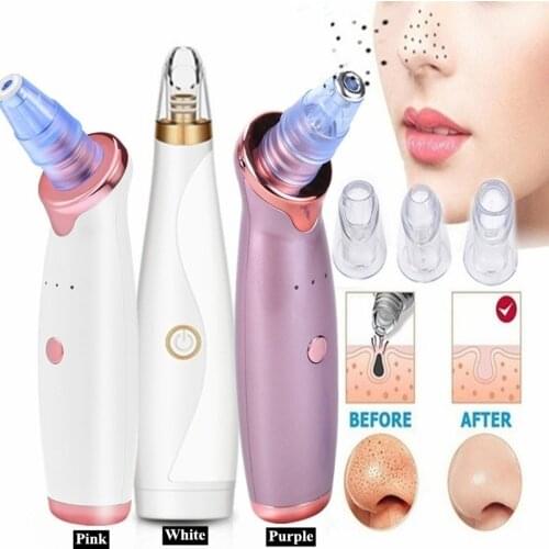 Beauty Blackhead Remover Face Deep Pore Vacuum Acne Cleaner for Remove Pimple Skin Tag Nose Cleansing Instrument Skin Care Tools