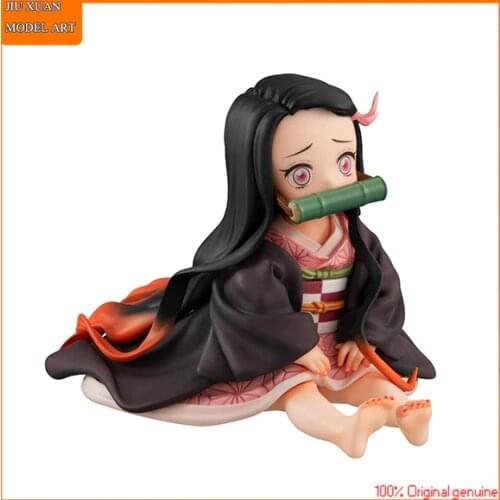 100% Original: Anime Demon Slayer Kamado Nezuko Palm model Action Figure Anime Figure Model Toy Figure Collection Doll Gift