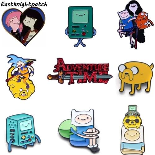 12pcs/lot E3244 Cartoon Cute Metal Enamel Pins and Brooches for Women Men Lapel Pin Backpack Hat Badge Kids Gifts
