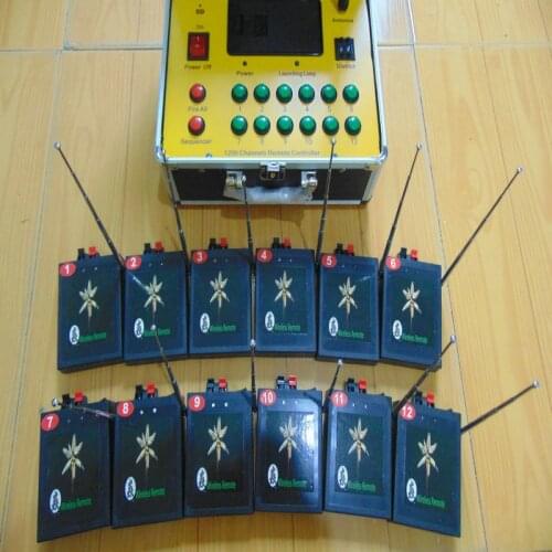 12 Cues transmitter fireworks Remote 2020 Hot Sale CE electric wire smart Radio fire Festival Wireless