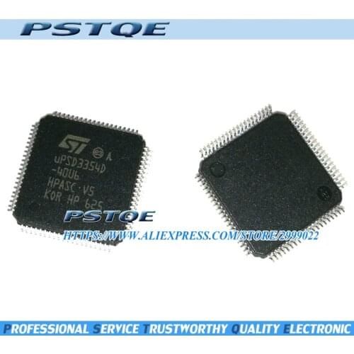5PCS/LOT NEW ORIGINAL UPSD3354D-40U6 UPSD3354D UPSD3354 QFP Free shipping