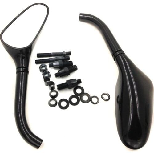 Aftermarket free shipping motorcycle accessories retroviseur moto Uversal Custom Small Golf Club Mirrors fit for Harley Davidson