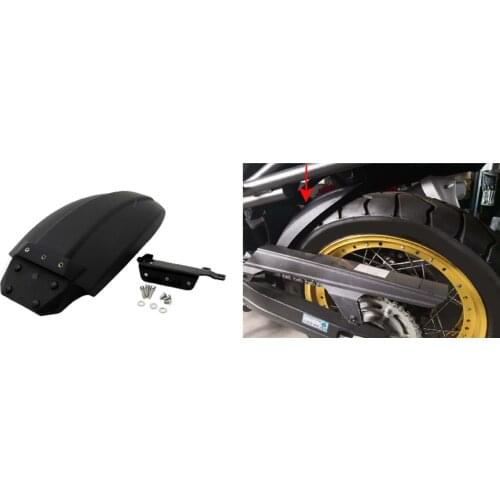 Rear Fender Mudguard Cover for Suzuki V-Strom DL1000 2018 DL1050 2020 Black