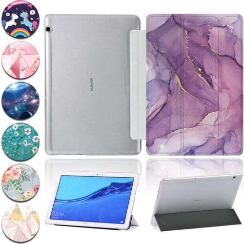 Case for Huawei MediaPad T3 10 9.6" AGS-W09/L09/L03/MediaPad T5 10 10.1" AGS2-W09/W19/L03/L09 Tablet Cover