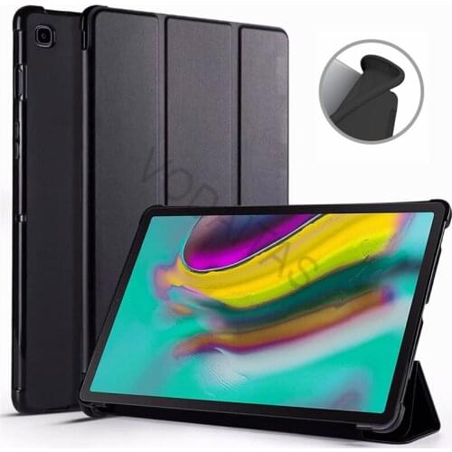 Tablet case for Samsung Galaxy Tab A7 10.4"2020 SM-T500 T505 T507 Leather Smart Sleep wake funda Trifold Stand Solid cover capa