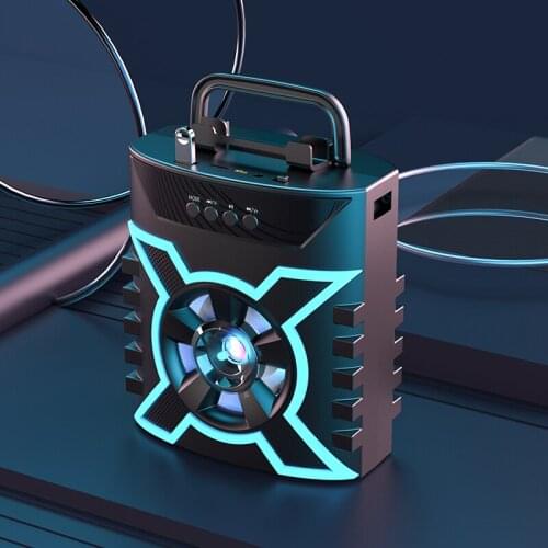 High-power Wireless Bluetooth Speakers Heavy Subwoofer Large Volume Square Dance Sound Booth Promotion Collection Outdoor