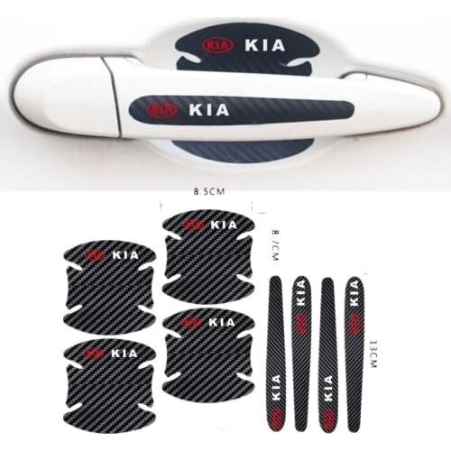 Car Door Carbon Fiber Sticker Scratches Resistant Protection Film For KIA Cerato Sportage R K2 K3 K5 RIO 3 4 sorento