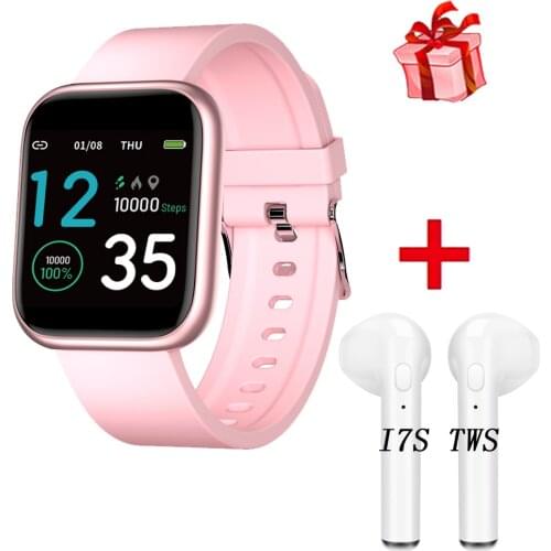 New X21 Women Smart Watch Men D20 Heart Rate Monitor Y68 Bluetooth Wristbands Support Custom Wallpaper Full Touch I5 SmartWatch