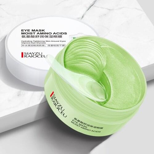 60pcs Amino Acid Collagen Eye Patches Mask Anti Wrinkle Anti-Aging Gel Eye Mask Dark Circle Remove Eye Bag