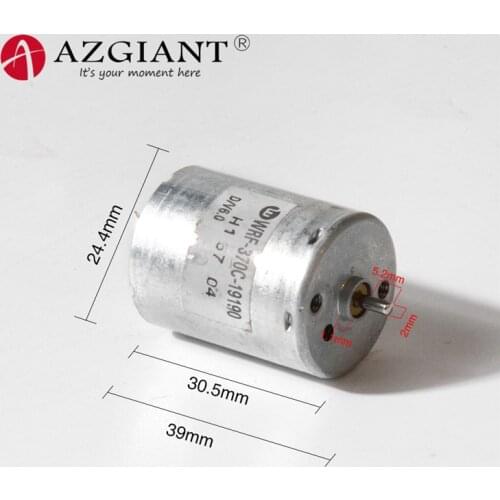 RK-370C-20190 370 motor air pump motor 6V 35mA 5097 turn for Medical devices, such as sphygmomanometer air pumps