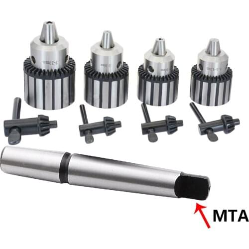 1set MT1 MT2 MT3 MT4 morse cone+B10 B12 B16 B18 keys Drill Chuck light Duty 0.6-6mm 1.5-13mm 1-10MM CNC drilling machin