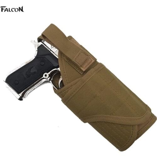 Tactical Gun Holster Molle Pistol Holster with Magazine Pouch for Right Handed Shooters 1911 45 92 96 Glock