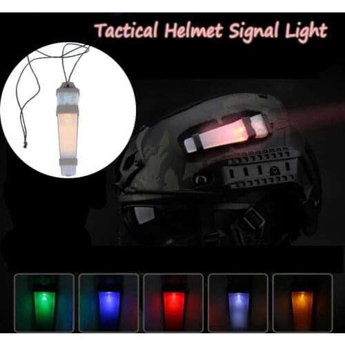 Tactical Helmet accessories Signal Light Survival Lamp Waterproof Hunting Airsoft Cycling Driving Strobe Safety Indicators Light