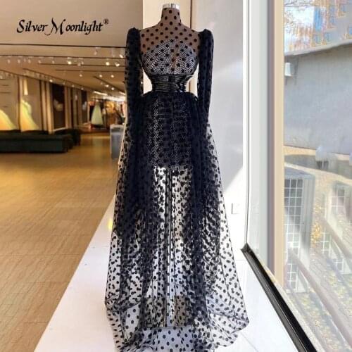 Polka Dots Tulle Formal Dresses Evening Gowns Illusion Deep V Neck Ruched Lacing Straps Long Prom Party Dresses Plus Size