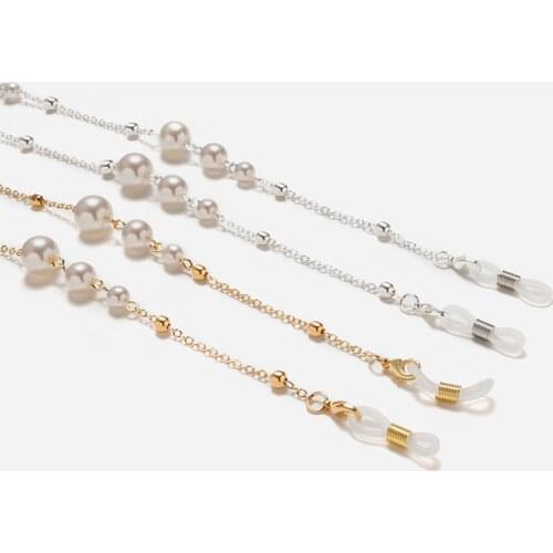 Pearl Beads Glasses Strap Spectacle Holder Sunglasses Chain Accessories Mask Lanyard