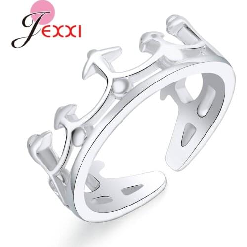 Pure 925 Sterling Silver Rings For Women Lady Romantic Wedding Party New New Design Silver Party Accessory Dropshipping