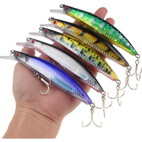 1Pcs Minnow Fishing Lures Hard Bait 13cm 23g Jig wobbler Bass Pike Lure Plastic Artificial Baits for Fishing Tackle Crankbait