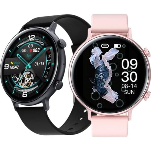 2021 Smart Watch Mens Women Smartwatch IP68 Waterproof Watches Fitness Bracelet Heart Rate Monitor For Apple Samsung Android