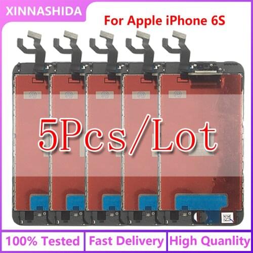 5PCS/Quality LCD Display For iPhone 6s 7 8 6S Plus Touch Screen Replacement For iPhone 5 5C 5S SE