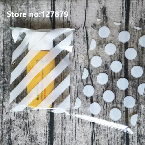 50pcs 10x15cm white dots stripe cookies diy Gift Bag for Christmas Wedding Party Candy Food Handmade soap bag Packaging bag