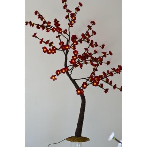 Free Shipping Blossom Plum Cherry Tree Light / LED Flower Tree, Branch Tree Light Wedding decoration blossome flower tree light
