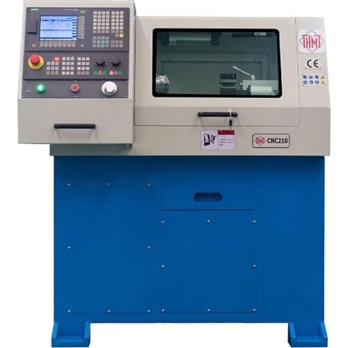 CNC210 Mini Benchtop CNC Lathe with Siemens 808D Controller