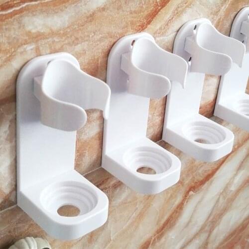 Electric Toothbrush Holder Non-slip Traceless Stand Rack Organizer ABS Space Saving Wall-Mounted Bathroom Accessories