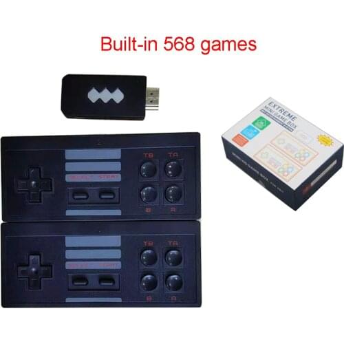 HD HDMI-compatible TV for 8 bit game console Mini new game wireless controller home support TF card mini game console